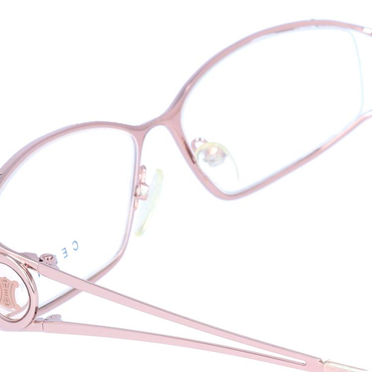 セリーヌ フレーム 伊達 度付き 度入り メガネ 眼鏡 CELINE VC1359M 56サイズ 0SBN レディース ハーフリム/スクエア プレゼント ギフト ラッピング無料｜glass-expert｜09